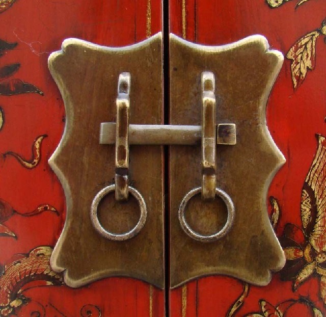 红描金小柜工厂|Red &gilt small cabinet