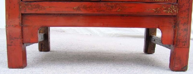 红描金小柜工厂|Red &gilt small cabinet