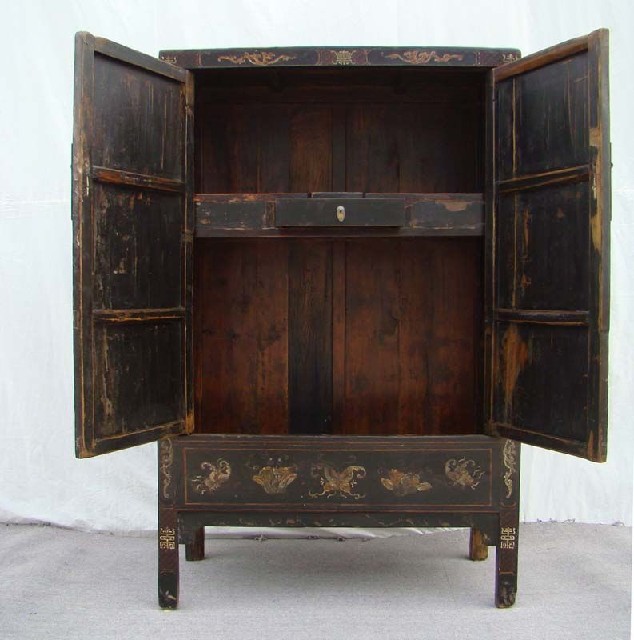 黑五彩大柜工厂|Black multicolored big cabinet