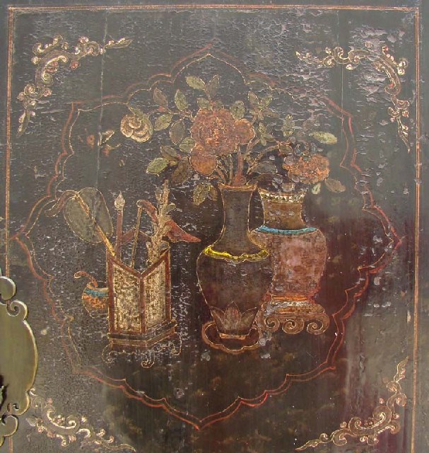 黑五彩大柜工厂|Black multicolored big cabinet