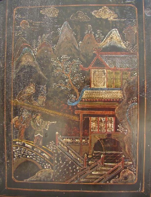 黑五彩大柜工厂|Black multicolored big cabinet