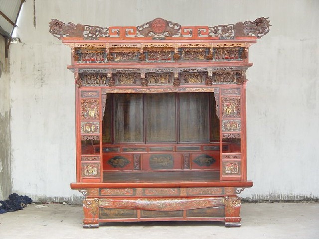 架子床|Canopy bed