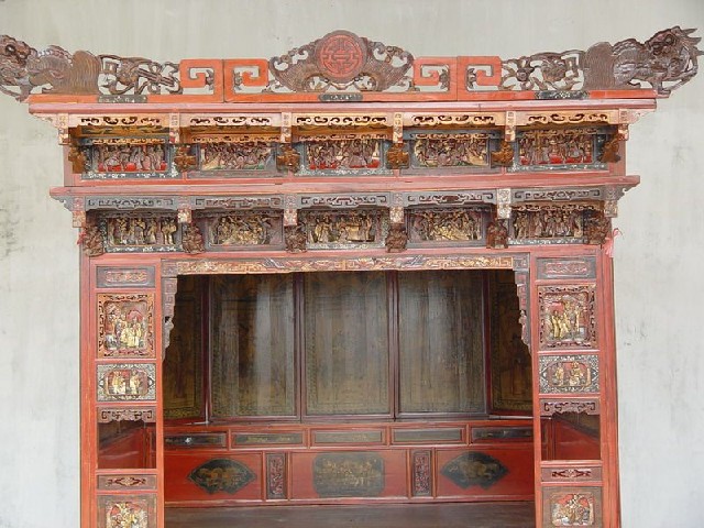 架子床|Canopy bed