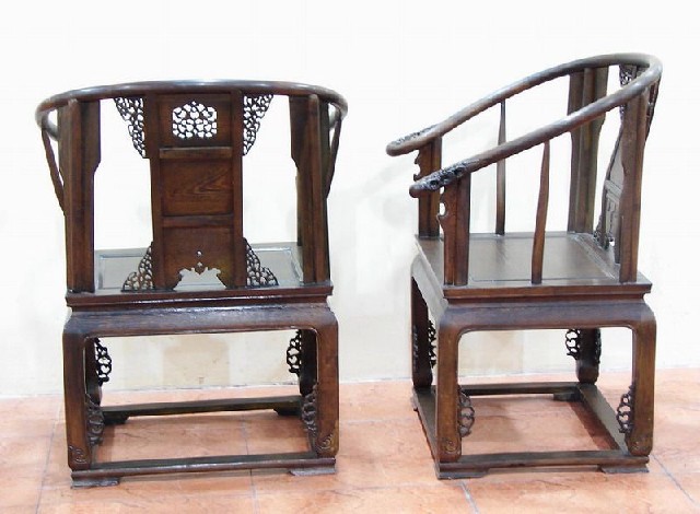 圈椅带几|Round-backed armchair