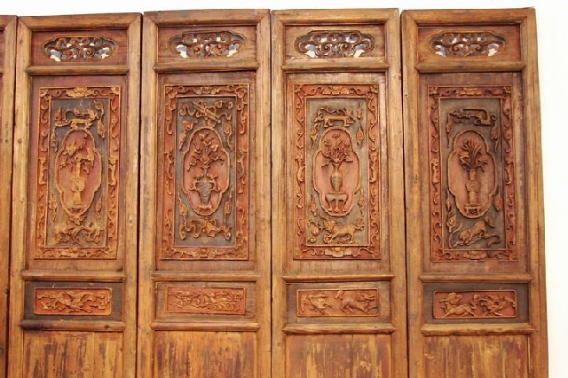 门花板|Carved doorboard