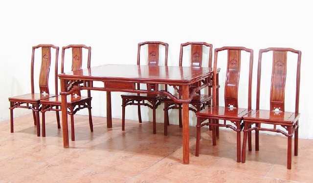 餐桌带椅|table and chair