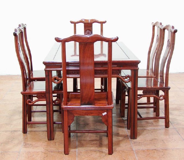 餐桌带椅|table and chair