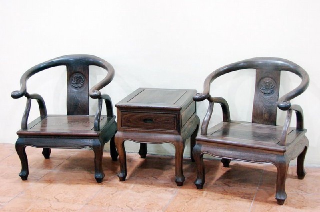 茶桌带椅凳|Chinese antique funiture