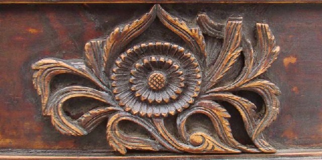 三抽翘头桌|Coffer w/3 drawers