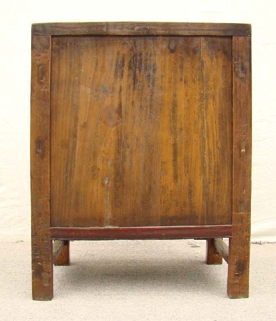 红描彩二门柜工厂|red depicting a color chest with two gates