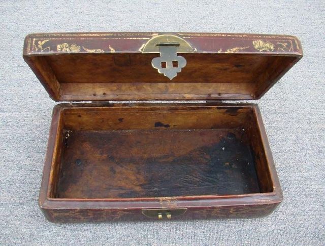 描金小箱|Gold-painted/gilt small trunk