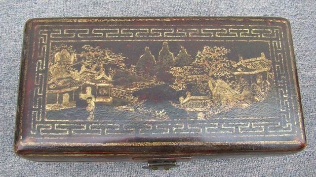 描金小箱|Gold-painted/gilt small trunk