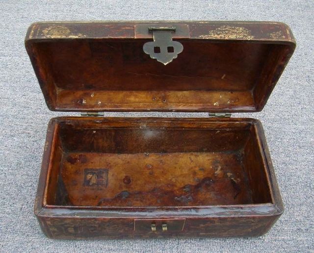 描金小箱|Gold-painted/gilt small trunk