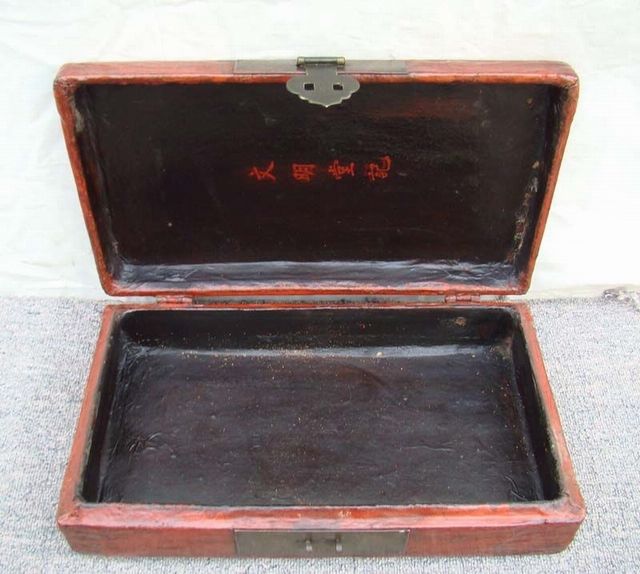 红描金盒|Red & gilt box