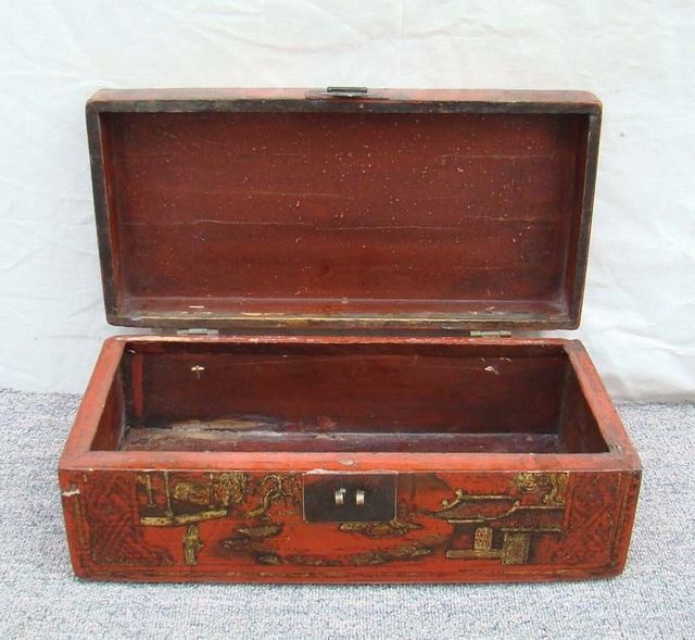 红描金盒工厂|Red & gilt box