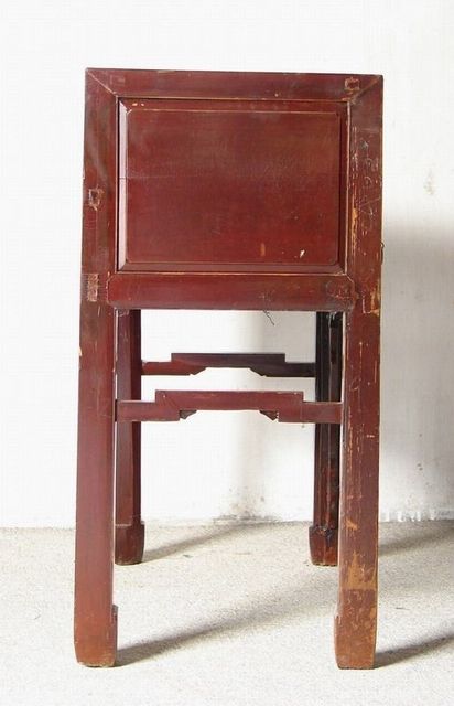 五抽雕花桌|Carved table with 5 drawers