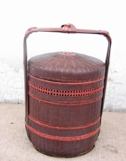 竹提篮|Bamboo hand basket
