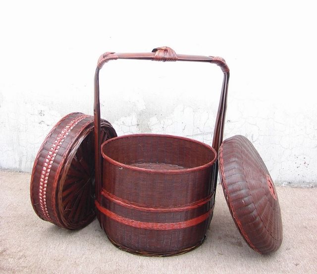 竹提篮|Bamboo hand basket