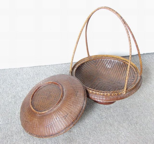 竹提篮|Bamboo hand basket