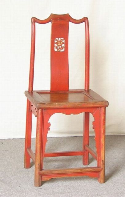 红靠背椅|Backside chairs