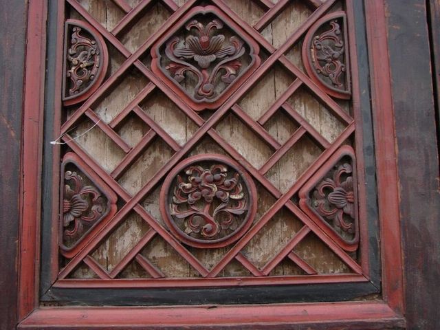 门花板|Carved doorboard