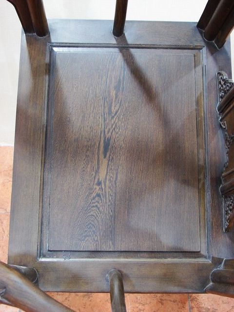 宝座椅带几|Chinese antique funiture