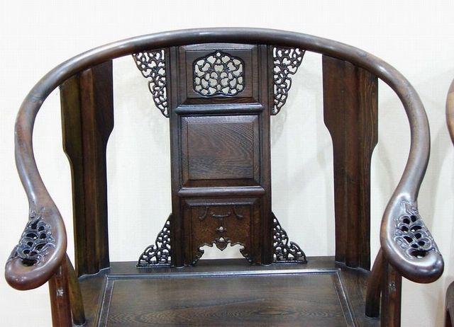 宝座椅带几|Chinese antique funiture
