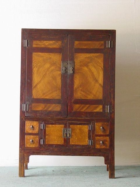 樱木面大柜|Cherry wood big cabinet