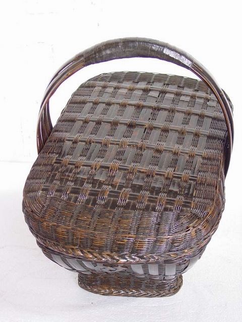 竹提篮|Bamboo hand basket
