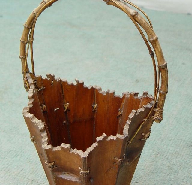 竹花篮|Bamboo flower basket