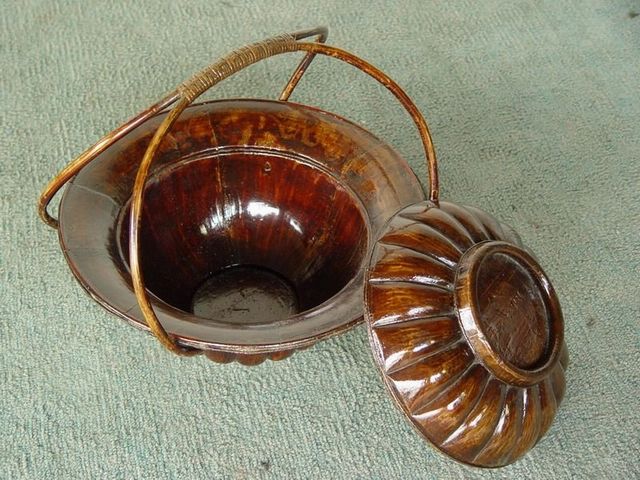 木提篮|Wooden carry basket