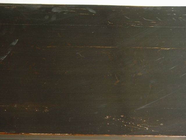 四抽四门五彩地柜|Painting low cabinet w/ 4 doors & 4 drawers
