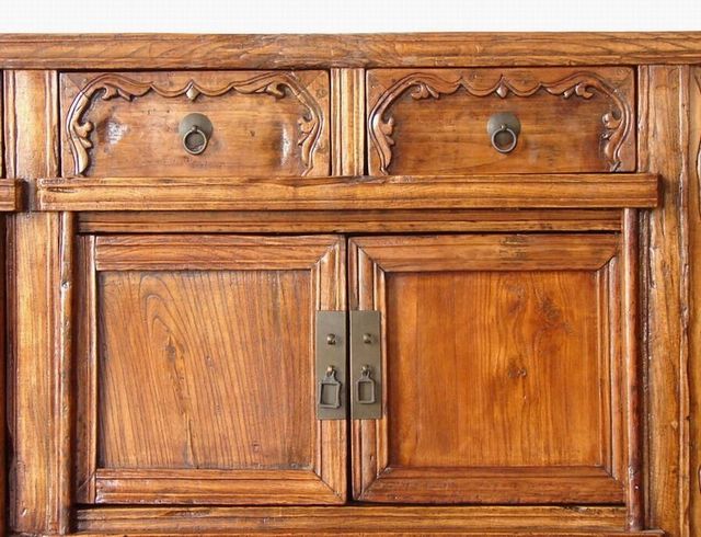 四抽四门地柜|Low cabinet with 4 doors & 4 drawers