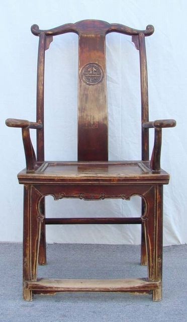 四出头官帽椅|Armchair with four protruding ends