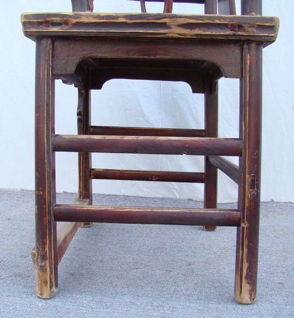 四出头官帽椅|Armchair with four protruding ends