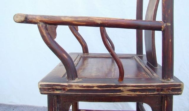 四出头官帽椅|Armchair with four protruding ends