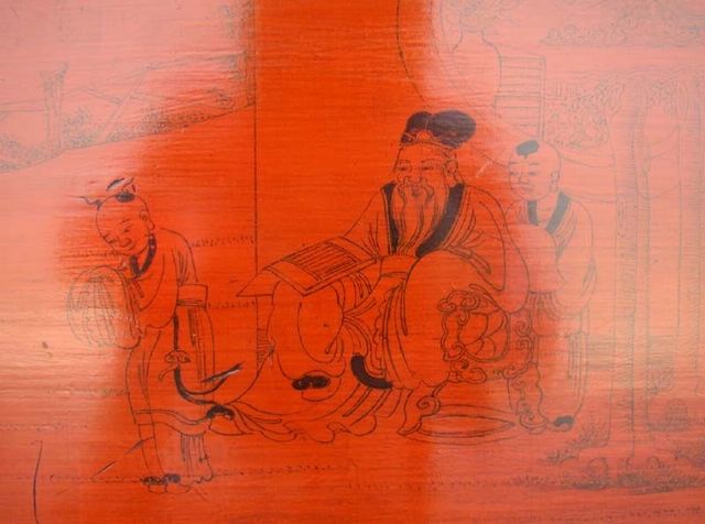 红描彩箱三件套工厂|red depicting a color three-piece