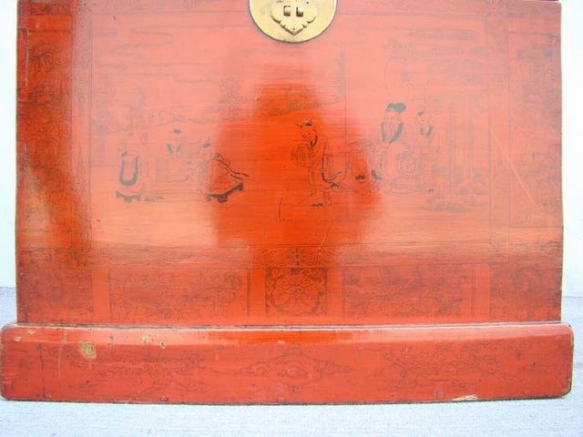 红描彩箱三件套工厂|red depicting a color three-piece