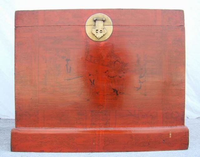 红描彩箱三件套工厂|red depicting a color three-piece