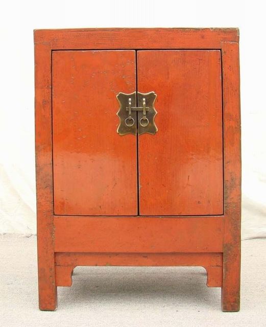 红漆小柜|Red-lacquered small cabinet