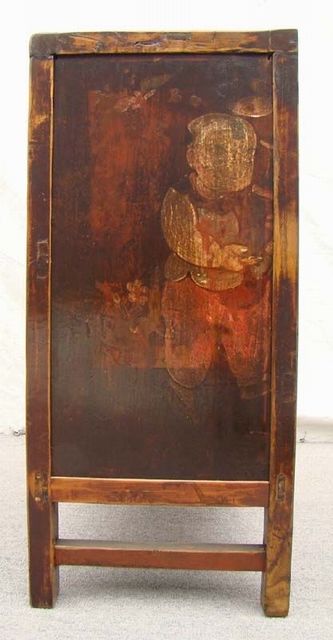红描金小柜|Red &gilt small cabinet