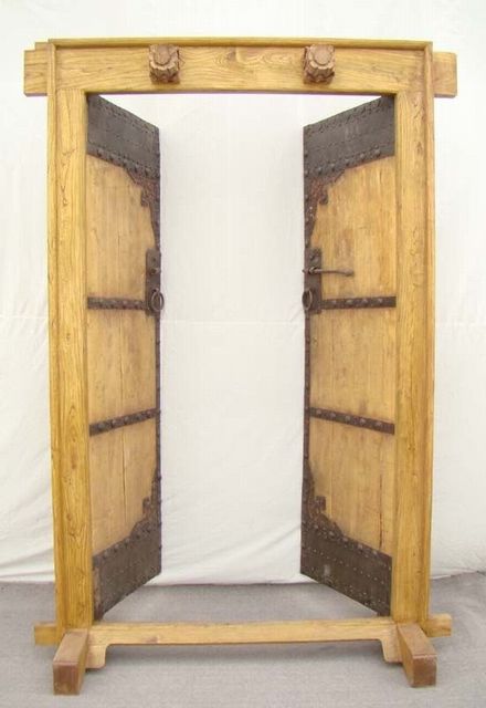 铁门带框|Iron gate with doors frame