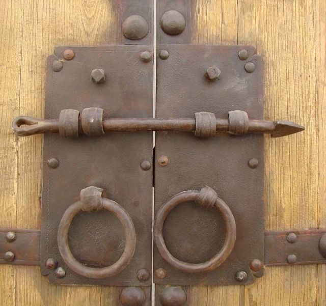 铁门带框|Iron gate with doors frame