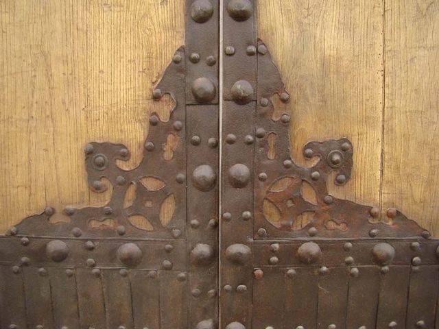 铁门带框|Iron gate with doors frame