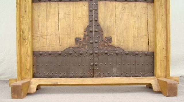 铁门带框|Iron gate with doors frame