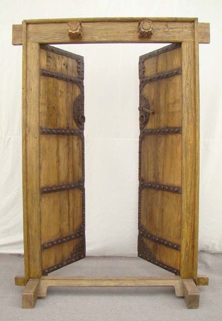 铁门带框|Iron gate with doors frame