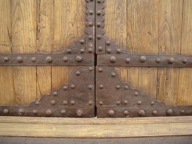 铁门带框|Iron gate with doors frame