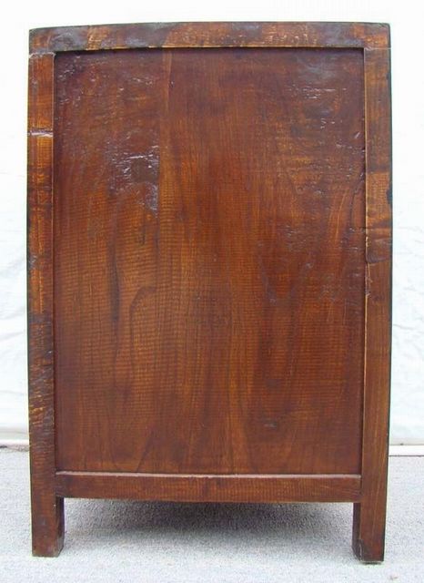 红一抽二门小柜|red lacquer small cabinet with one drawer and two gates