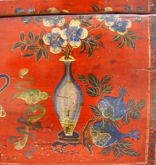 描彩箱子|Depict the color trunk