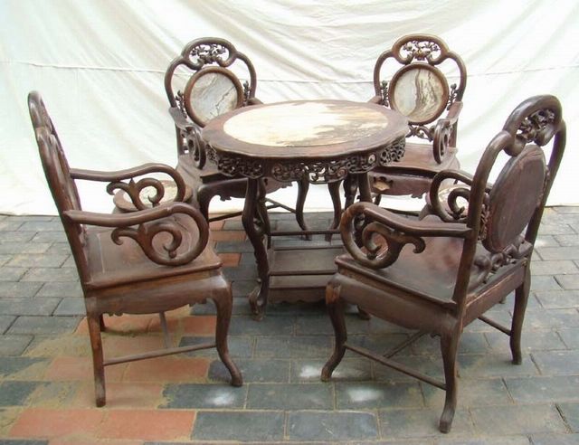 桌椅七件套|table and chair a set of seven